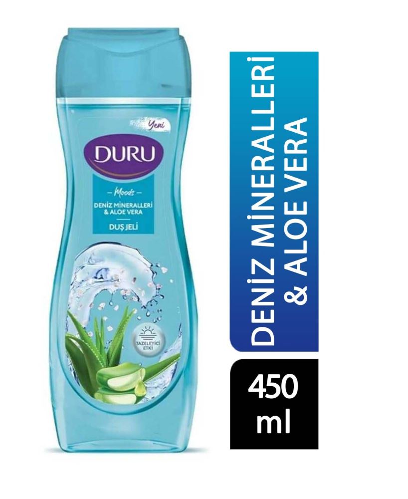 DURU SHOWER GEL SEA MINERALS AND ALOE VERA EXTRACT